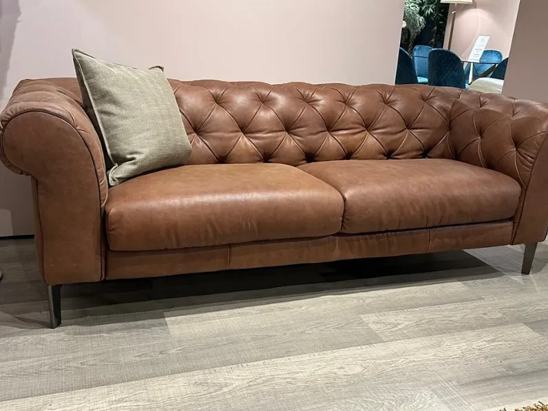 Divano Morfeo in Pelle non sfoderabile  di Natuzzi scontato 59%
