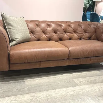 Divano Morfeo in Pelle non sfoderabile  di Natuzzi scontato 59%