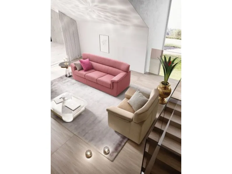 Divano design tessuto Trick di Collezione esclusiva con sconto del - 40%