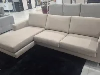 Divano Nevada in Tessuto non sfoderabile  di Morbidline salotti scontato 47%