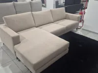 Divano Nevada in Tessuto non sfoderabile  di Morbidline salotti scontato 47%