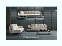 Divano in Tessuto stile design modello Nixon scontato - 35%