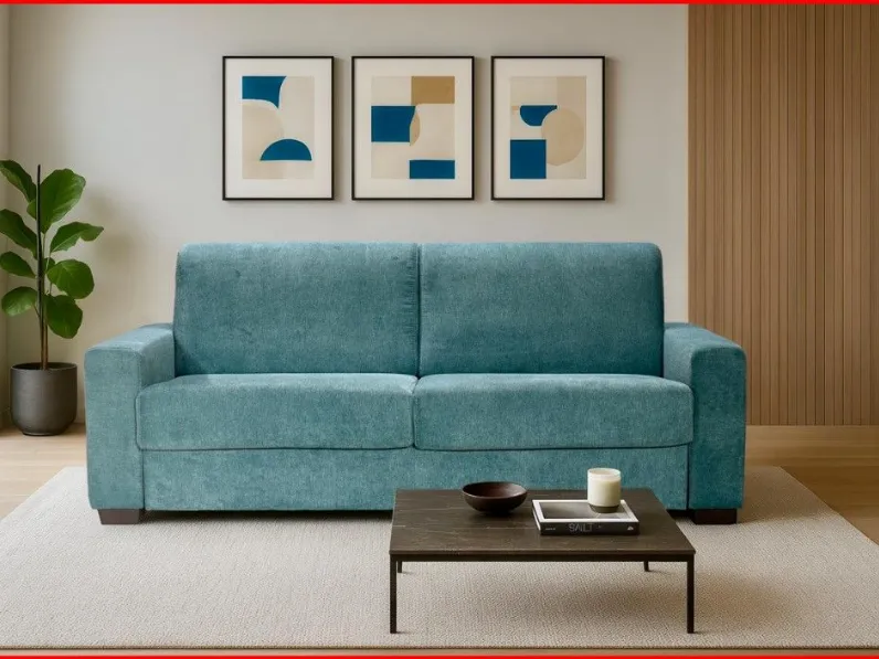 Divano Letto Norma Artigianale in Offerta Outlet a 690 Euro