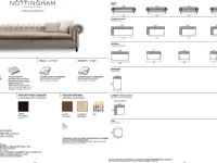 Divano Nottingham Rosini in OFFERTA - 30%
