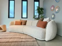 Divano da 4 posti modello Pacific di Moroso scontato