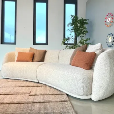 Divano da 4 posti modello Pacific di Moroso scontato
