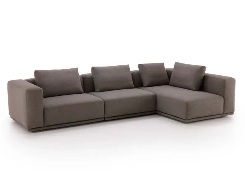 Divano in Tessuto stile moderno modello Paros outlet scontato - 43%