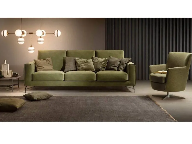 Divano Peppy special br-18 tessuto in poliuretano  Samoa in Offerta Outlet