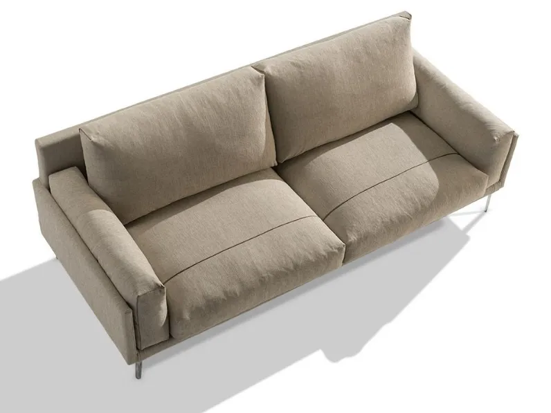 Divano tessuto in piuma  Bm design a prezzo Outlet