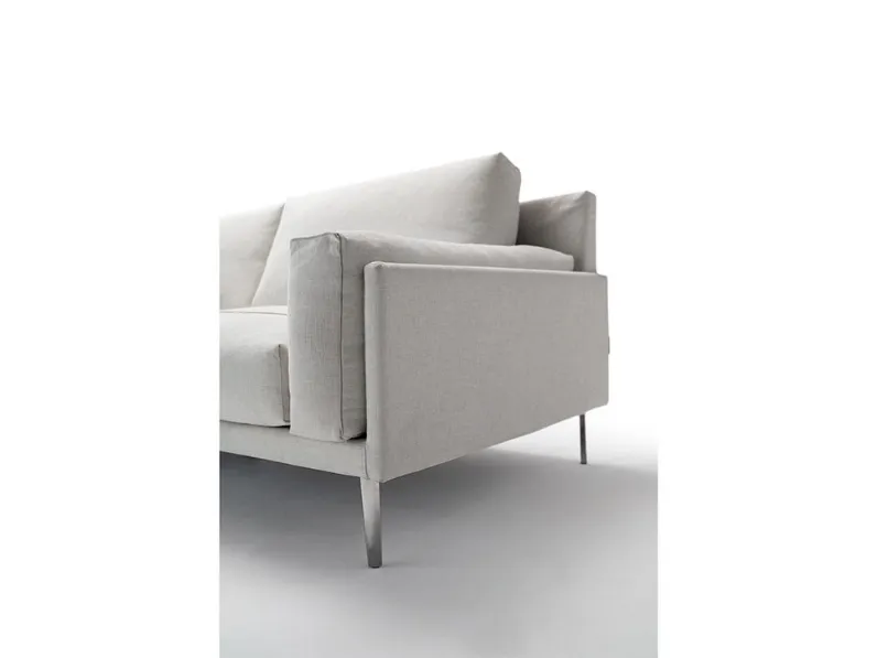 Divano tessuto in piuma  Bm design a prezzo Outlet