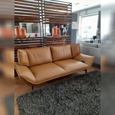 Divano design pelle Plumy di Gurian con sconto del - 58%