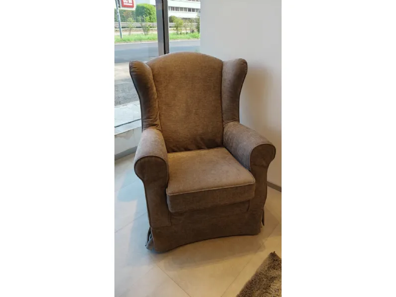 Divano Artigianale Poltrona modello luisa PREZZI OUTLET sconto 20%