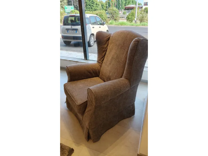 Divano Artigianale Poltrona modello luisa PREZZI OUTLET sconto 20%