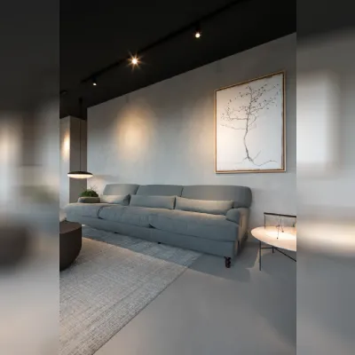 Divano Raffles  in Tessuto sfoderabile  di Depadova scontato 32%