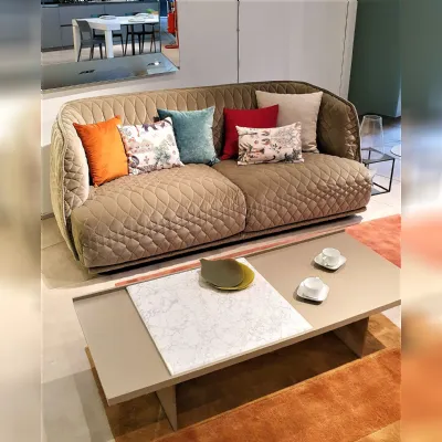Divano in Tessuto stile design modello Redondo scontato - 63%