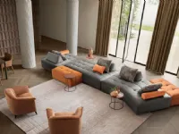 Divano in Tessuto stile design modello Reeder scontato - 20%