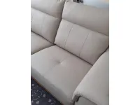 Divano Buffalo pelle in poliuretano  Nicoletti home in Offerta Outlet