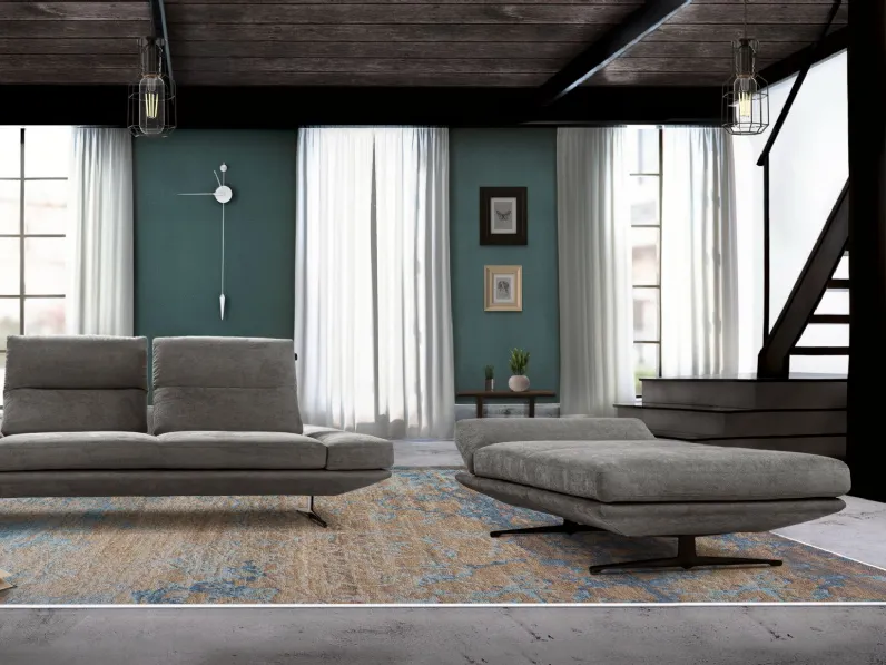 Divano Lineare modello Chamonix di Nicoletti home a prezzi convenienti