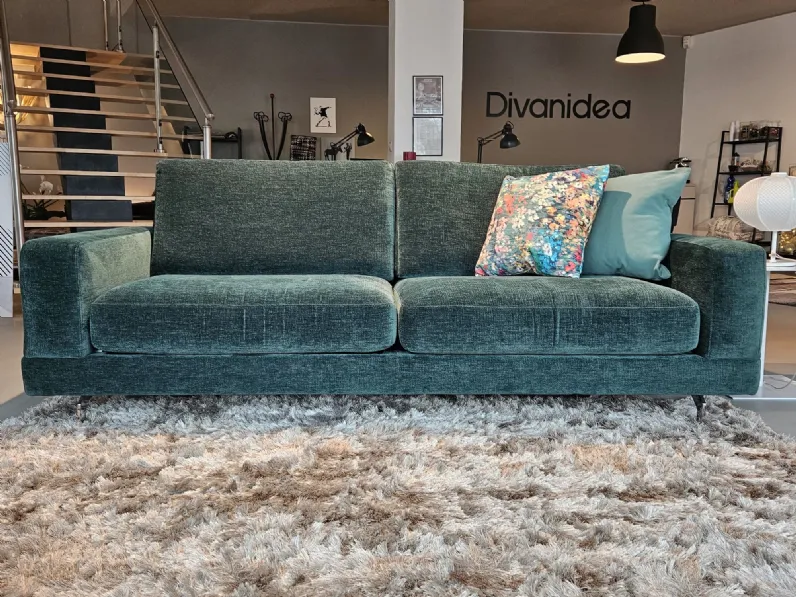 Divano con penisola Divanidea Flos PREZZI OUTLET sconto 26%