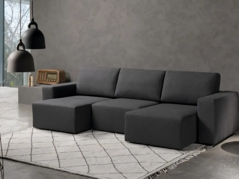 Divano relax Divano mod.samuel con sedute estraibili scontato del 50% Excò  in Offerta Outlet a soli 1990€