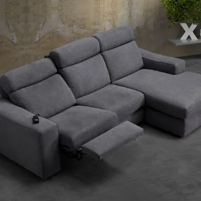 Divano Divano-relax mod.ren con meccanismo elettrico in promo-sconto del 50% Exc a PREZZO OUTLET scontato del 50%