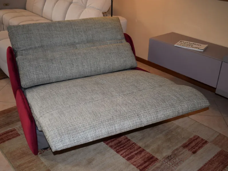 Dubai - Divano moderno 2 posti da 150 cm con piano letto estraibile |  Nazionale Salotti
