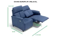 Divano relax Europa Spazio relax in Offerta Outlet a soli 1299