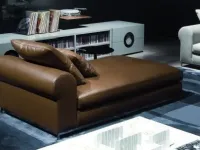 Divano relax a 2 posti Breton chaise longue di Minotti: prezzo su richiesta 