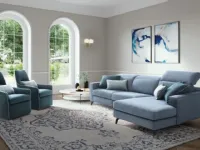 Divano moderno tessuto Christopher di Le comfort con sconto del - 37%