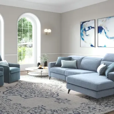 Divano moderno tessuto Christopher di Le comfort con sconto del - 37%