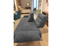 Divano relax tessuto in poliuretano  Max divani in Offerta Outlet