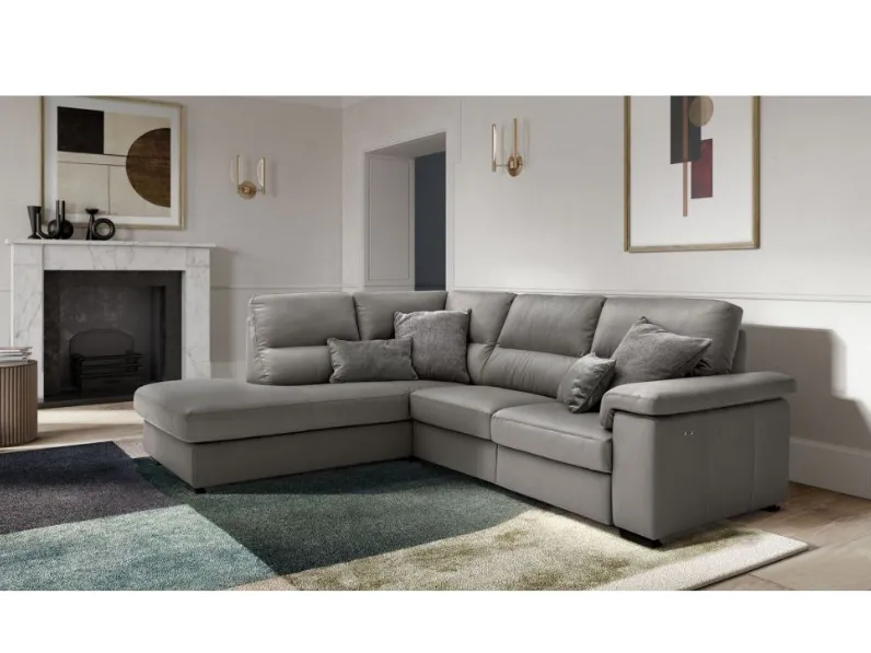 Divano Con penisola modello Jaro di Le comfort in offerta