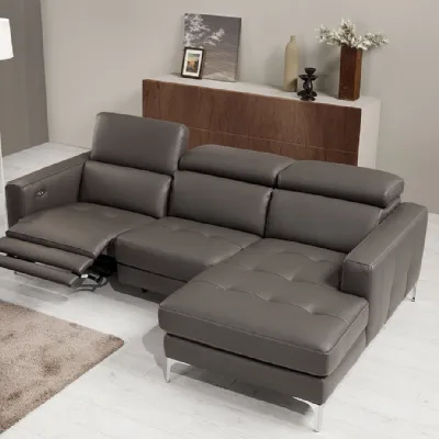 Divano in Pelle stile moderno modello Matt1 scontato - 28%
