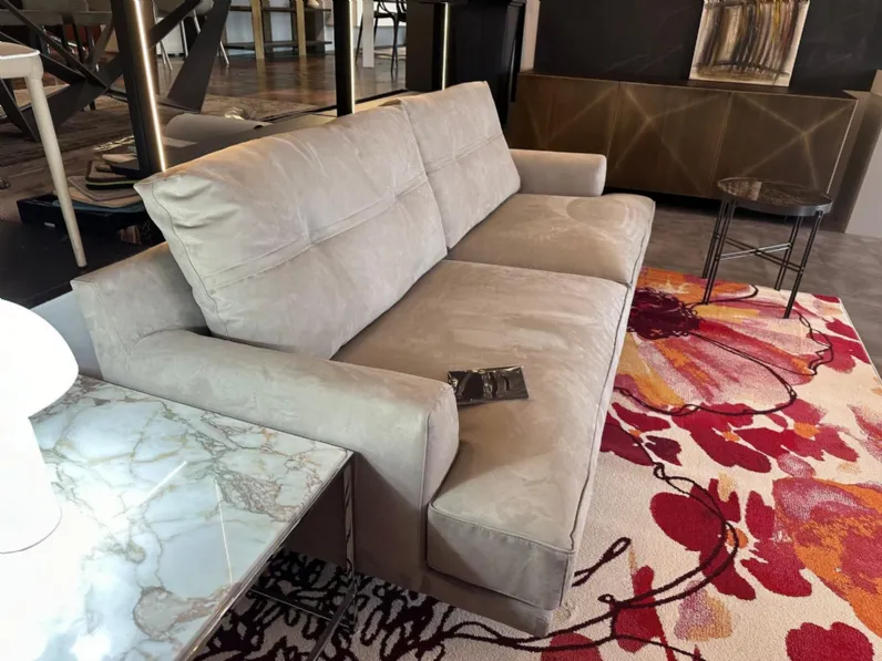 Divano relax tessuto in misto piuma  Flex team a prezzo Outlet