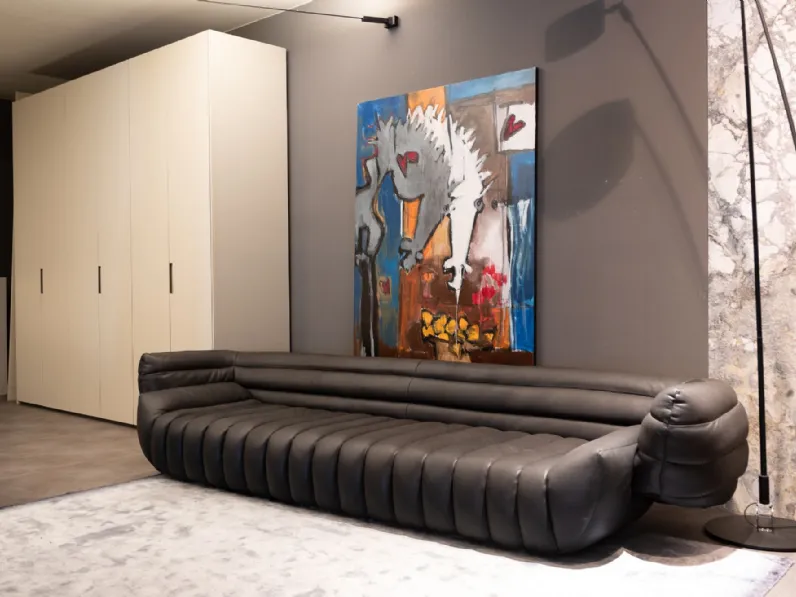 Divano relax in Pelle Baxter a prezzo scontato