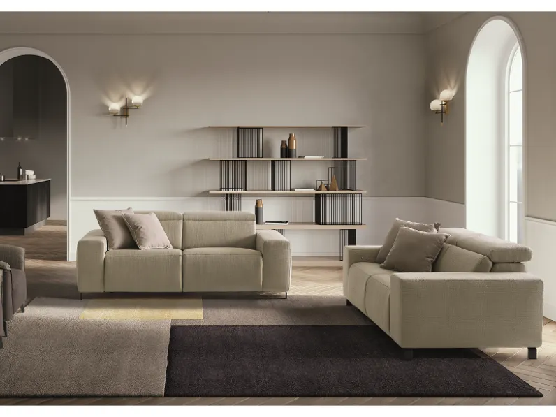 Divano Lineare Sebastian Le comfort in Offerta Outlet a 1794