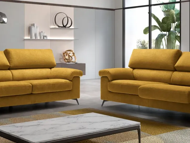 Divano in Tessuto stile moderno modello Tao scontato - 29%