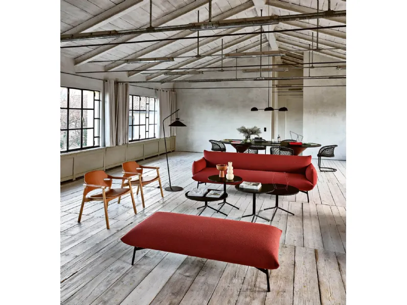 Divano relax tessuto in poliuretano  Md work in Offerta Outlet