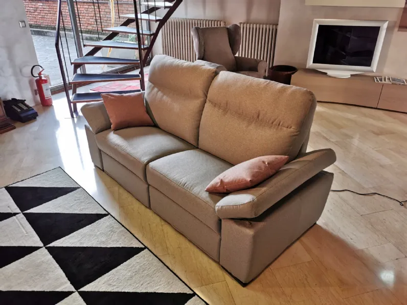 Divano Lineare Valencia comfort di Rosini a prezzo scontato