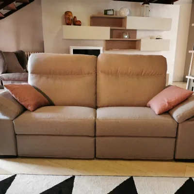 Divano in Tessuto stile moderno modello Valencia comfort scontato - 50%