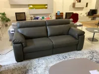 Divano in Pelle stile moderno modello William scontato - 60%