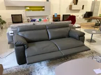 Divano in Pelle stile moderno modello William scontato - 60%