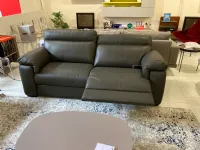 Divano in Pelle stile moderno modello William scontato - 60%