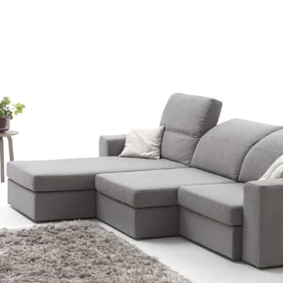 Divano Rotterdam relax in Tessuto sfoderabile  di Artigianale scontato 31%