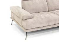 Divano Seba 18 tessuto in poliuretano  Md work in Offerta Outlet