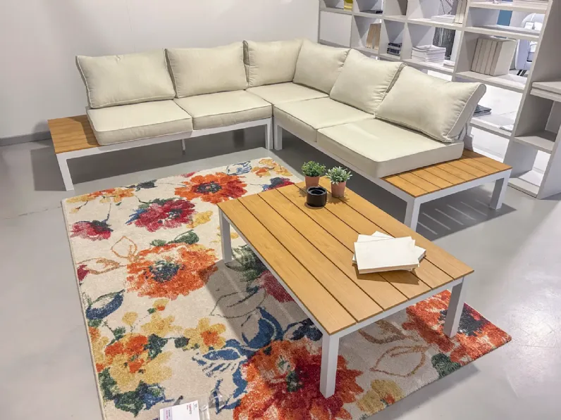 Divano Angolare Set salotto divano e tavolino Bizzotto in Offerta Outlet a 1364 Euro