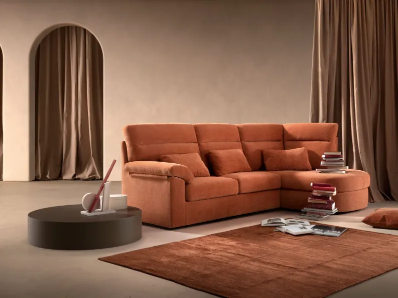 Divano Con penisola  smile  Samoa in Offerta Outlet a 1570 Euro