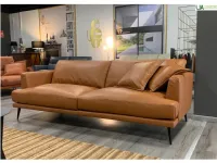 Divano moderno pelle Sophia  di Egoitaliano con sconto del - 30%