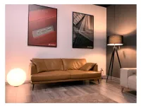 Divano moderno pelle Sophia  di Egoitaliano con sconto del - 30%