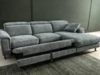 Divano Space time tessuto in poliuretano  Samoa a prezzo scontato